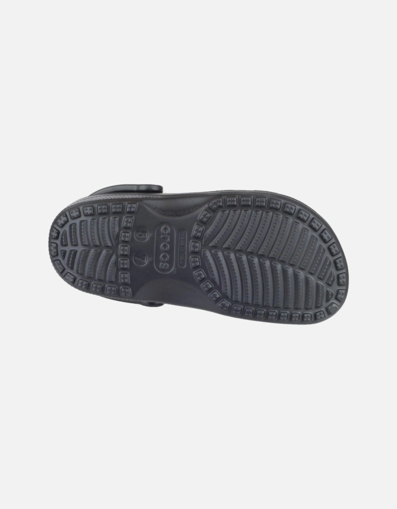 Classic Croslite Rubber Black Clogs