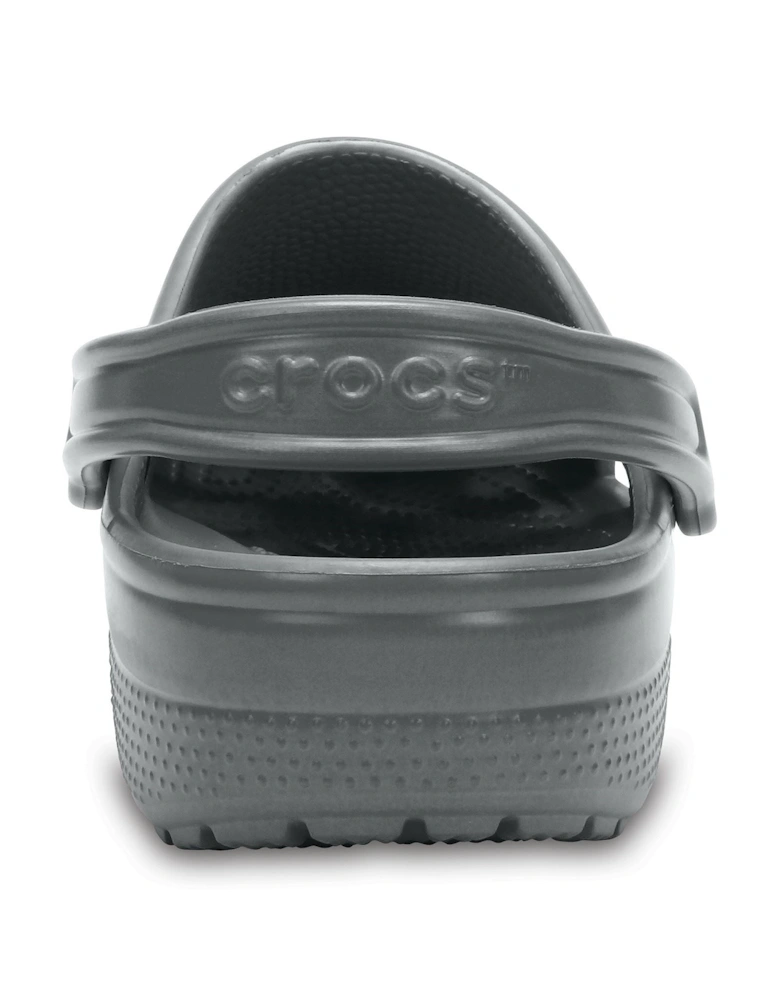 Classic Croslite Rubber Slate Grey Clogs