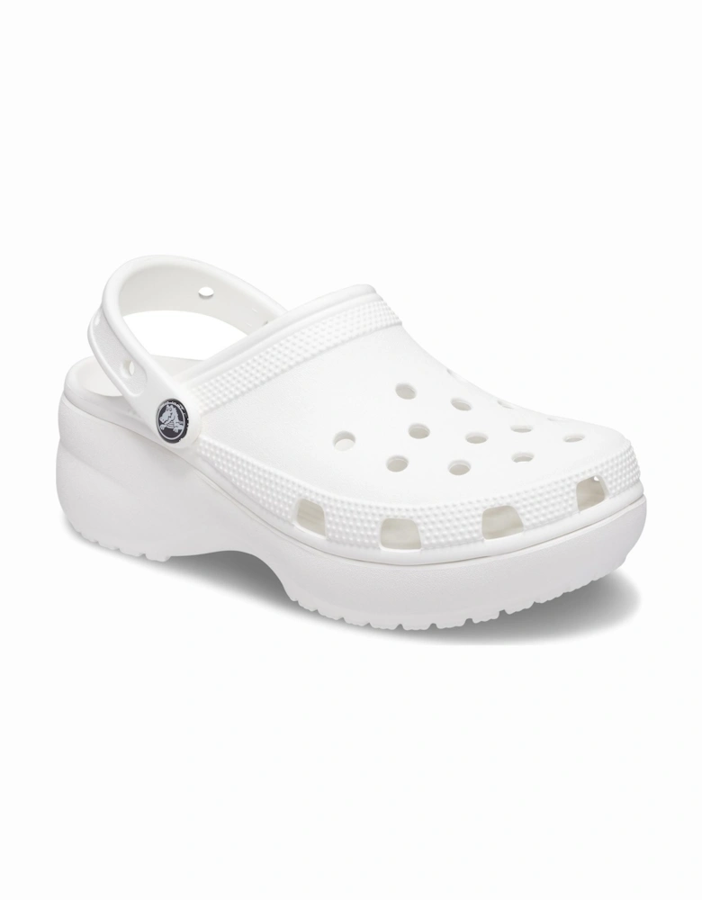 model Classic Platform Clog Female in White