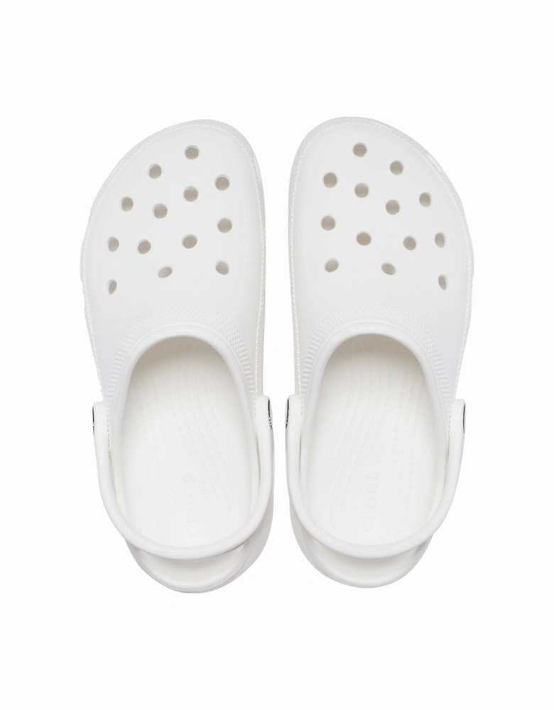 model Classic Platform Clog Female in White