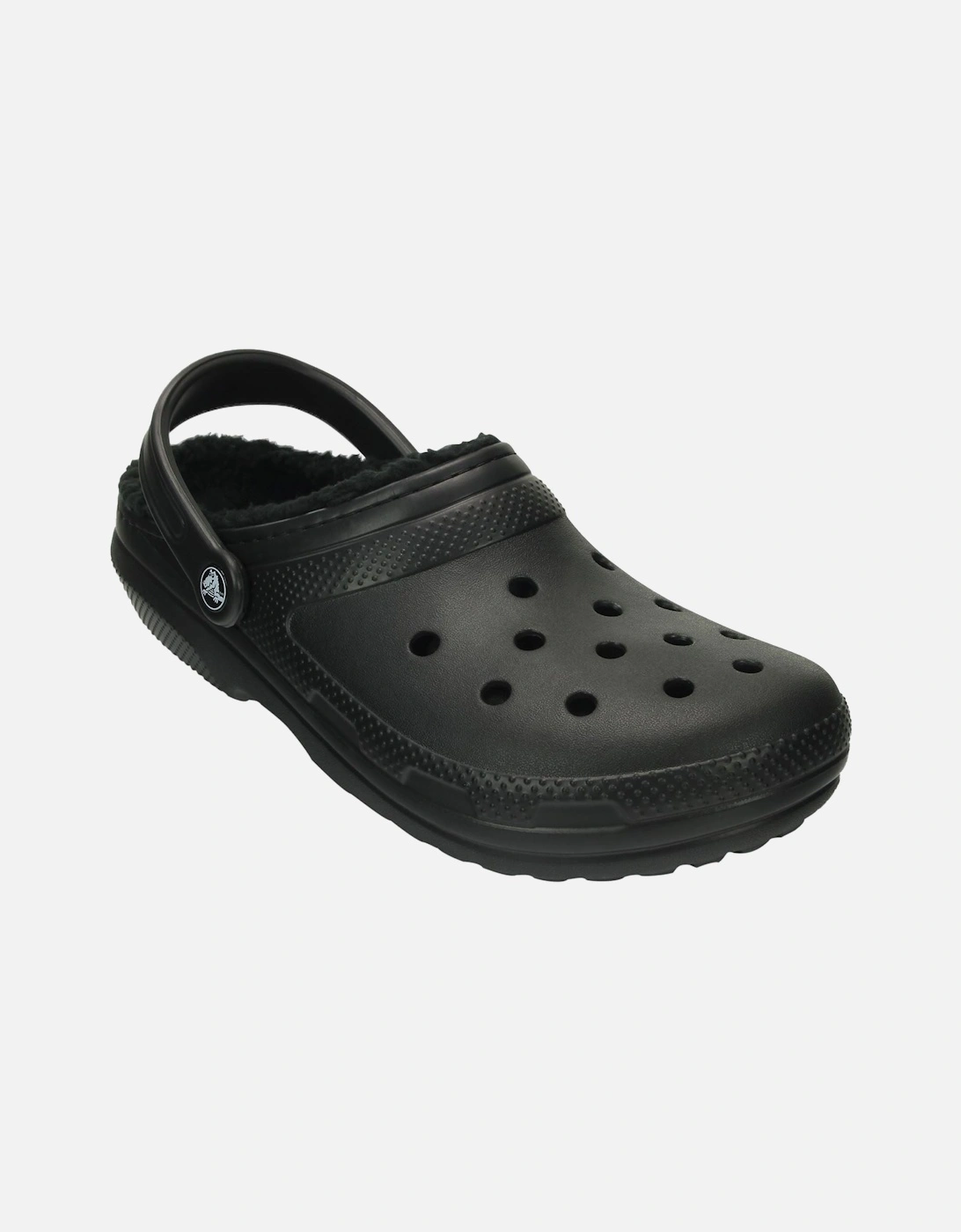 Classic Lined Thermoplastic Black Clogs