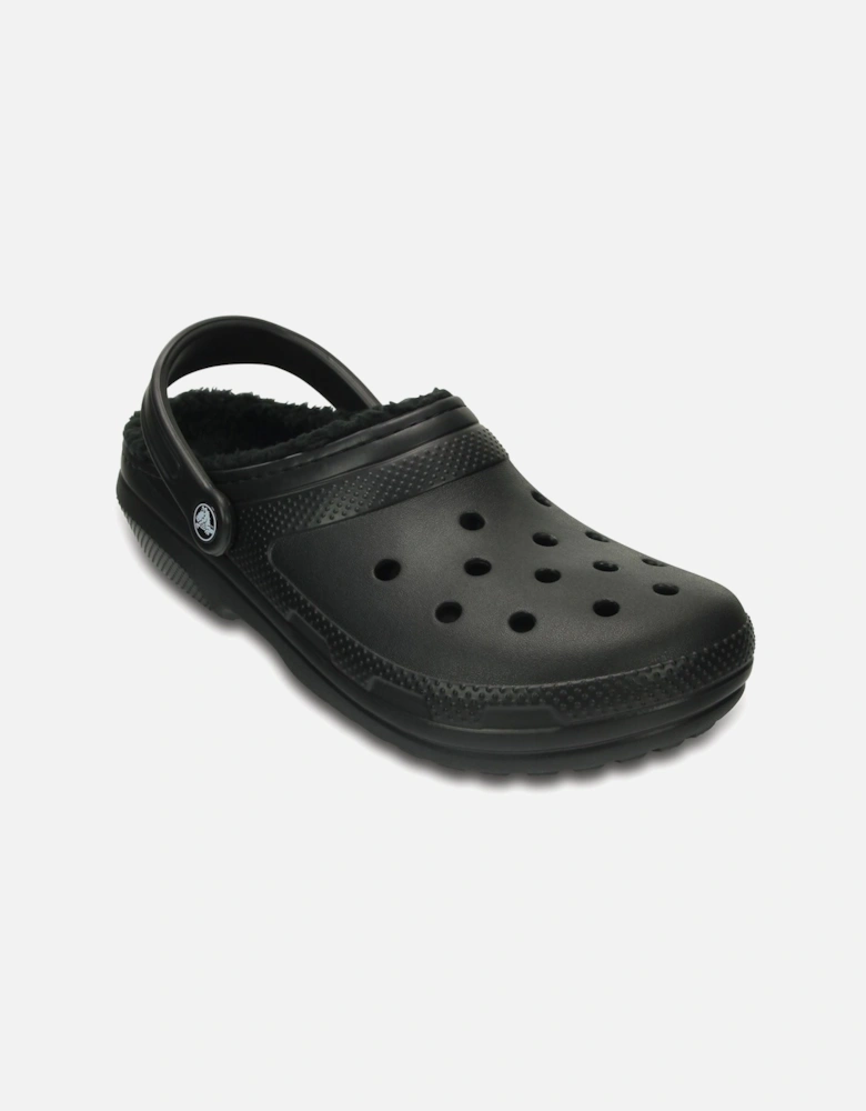 Classic Lined Thermoplastic Black Clogs