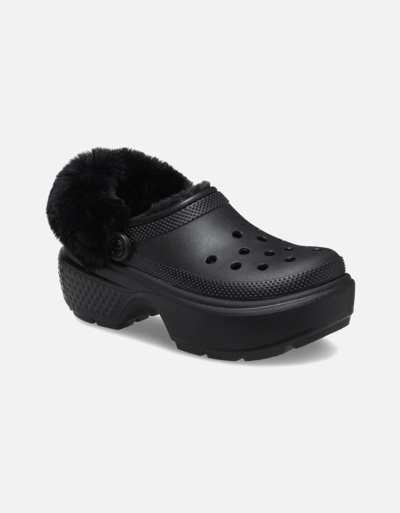 Stomp Lined EVA Women's Black Clogs