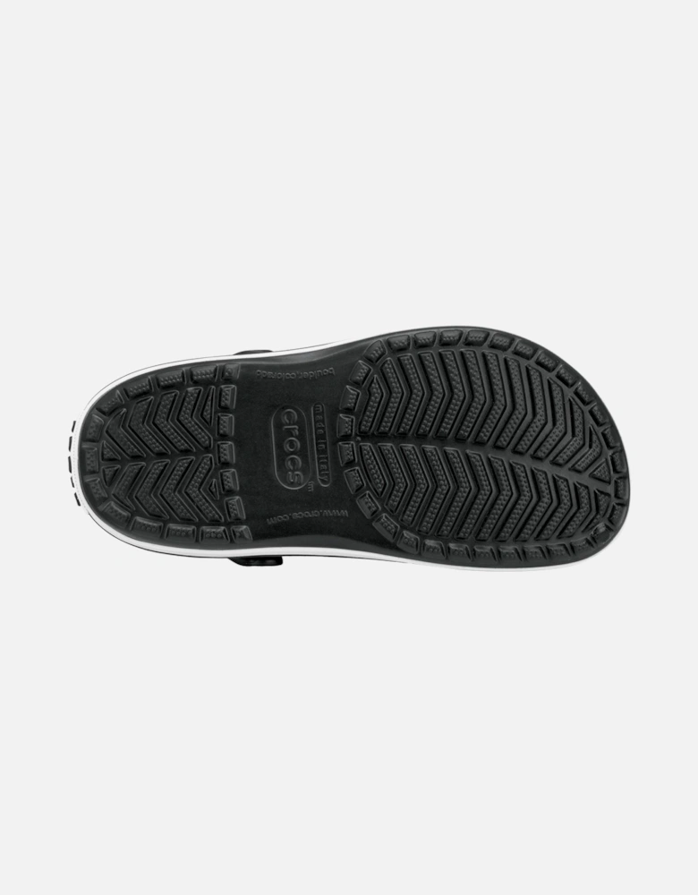 Crocband Croslite Rubber Black Clogs