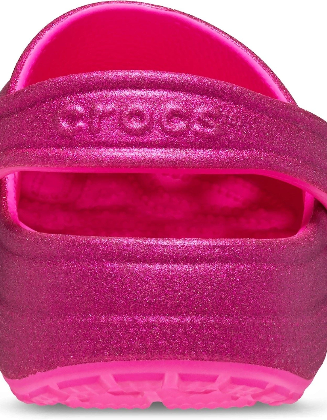 Classic Glitter Thermoplastic Pink Crush Clogs