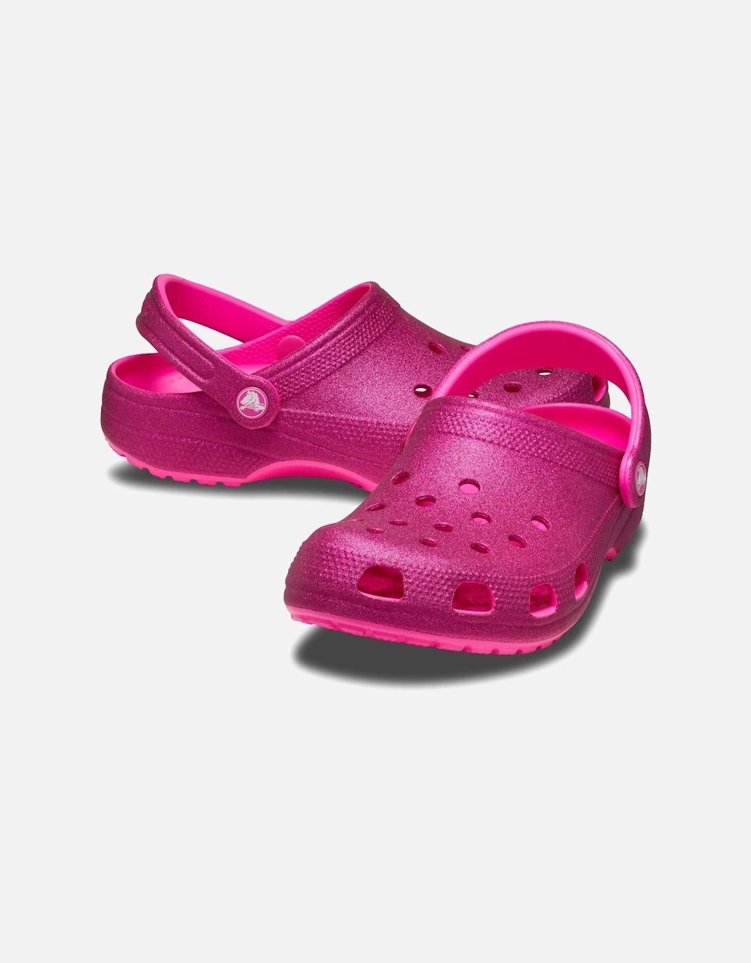 Classic Glitter Thermoplastic Pink Crush Clogs