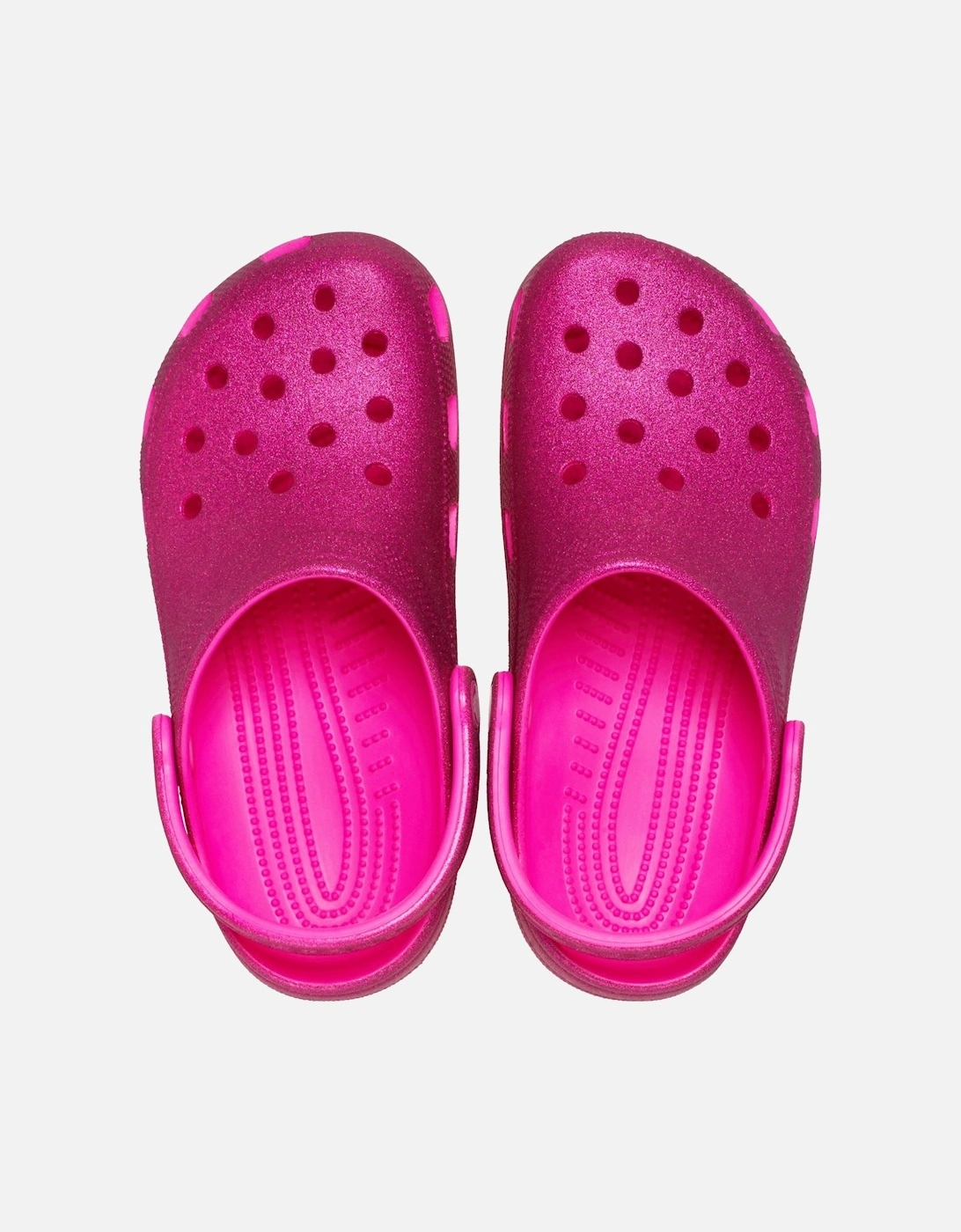 Classic Glitter Thermoplastic Pink Crush Clogs