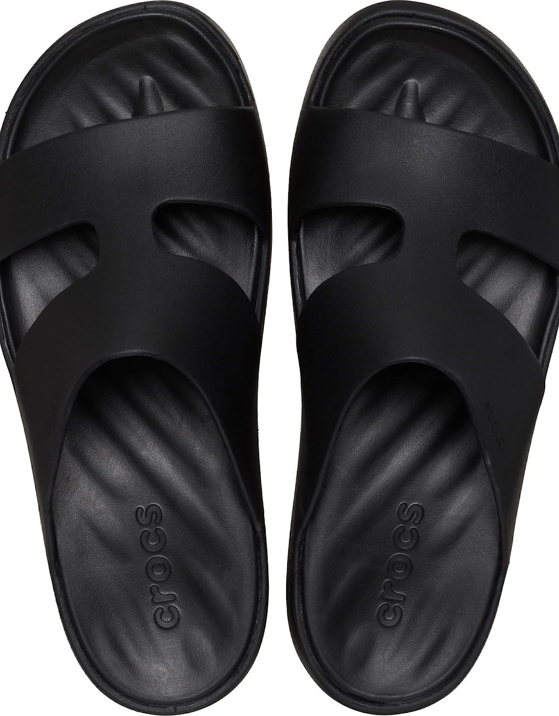 Getaway Platform H-Strap Thermoplastic Women's Black Slides