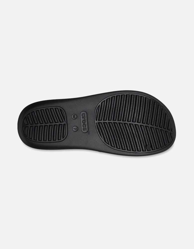 Getaway Platform H-Strap Thermoplastic Women's Black Slides