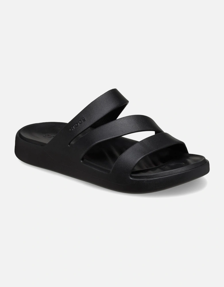 Getaway Strappy Thermoplastic Women's Black Sandals