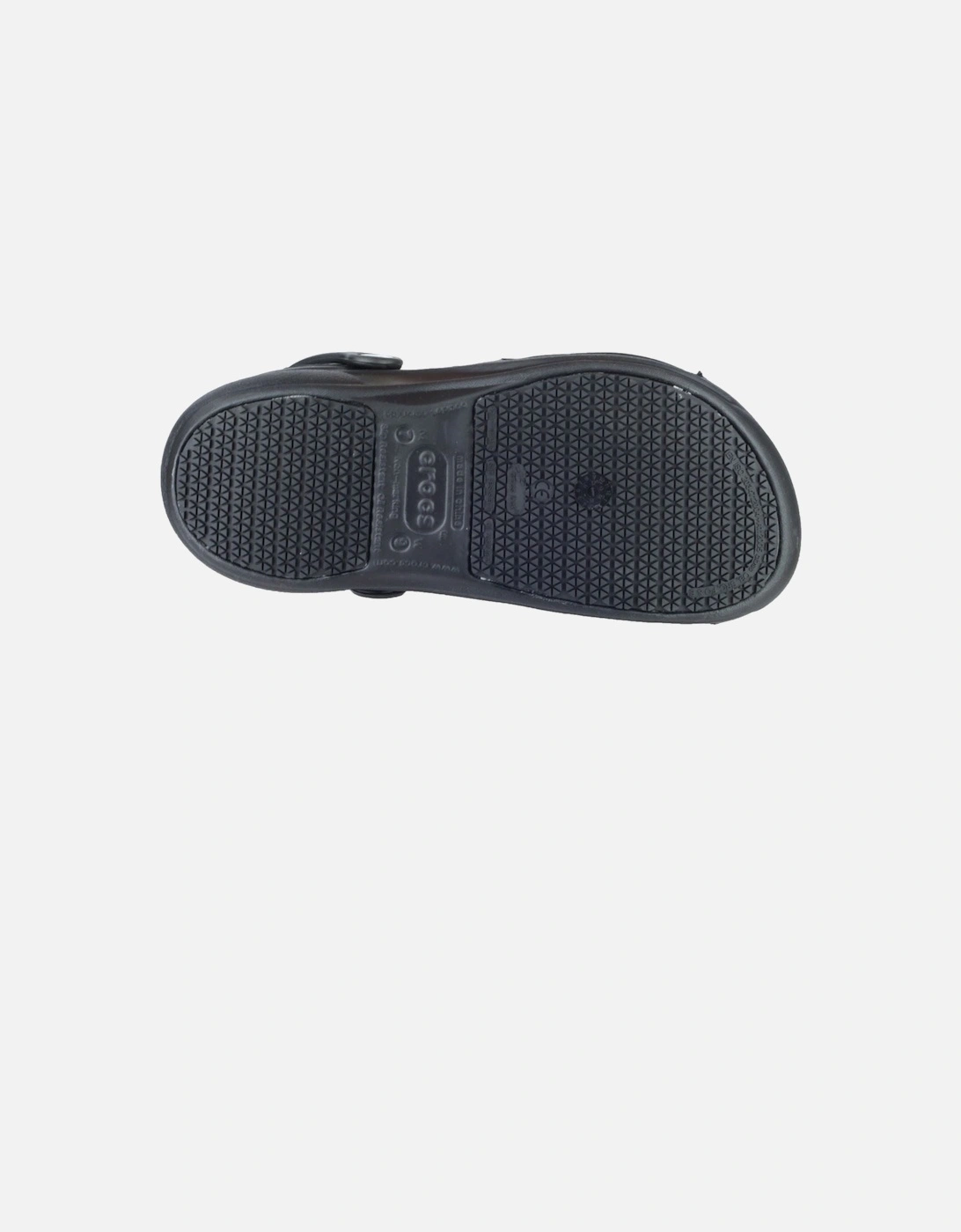 Bistro Thermoplastic Black Clogs