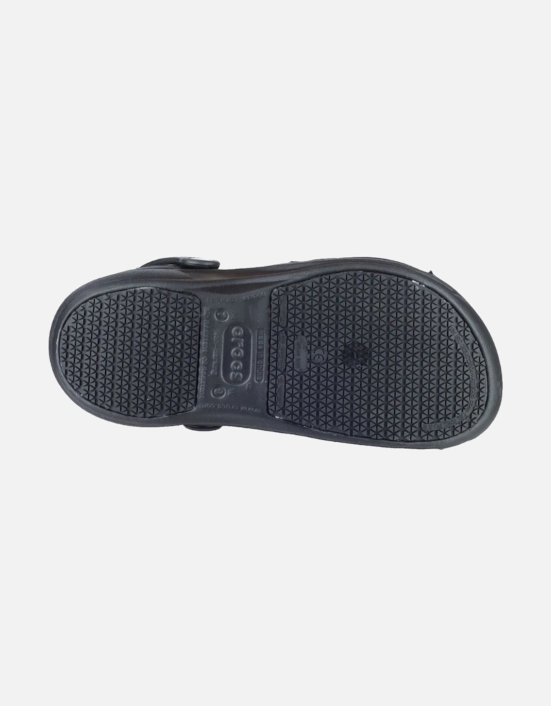 Bistro Thermoplastic Black Clogs