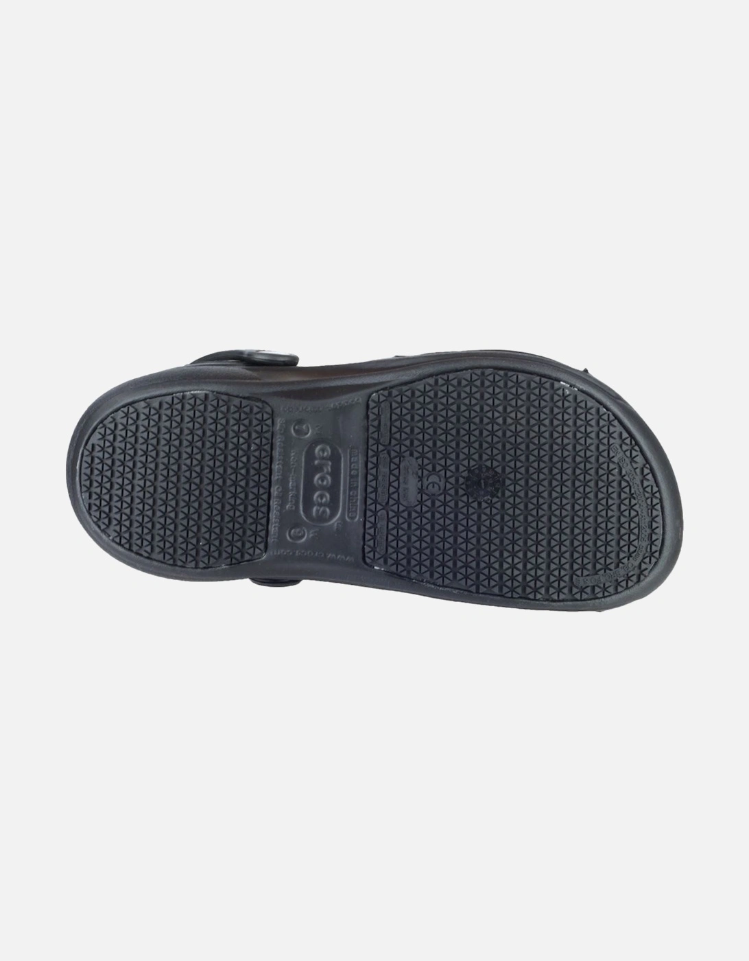 Bistro Thermoplastic Black Clogs