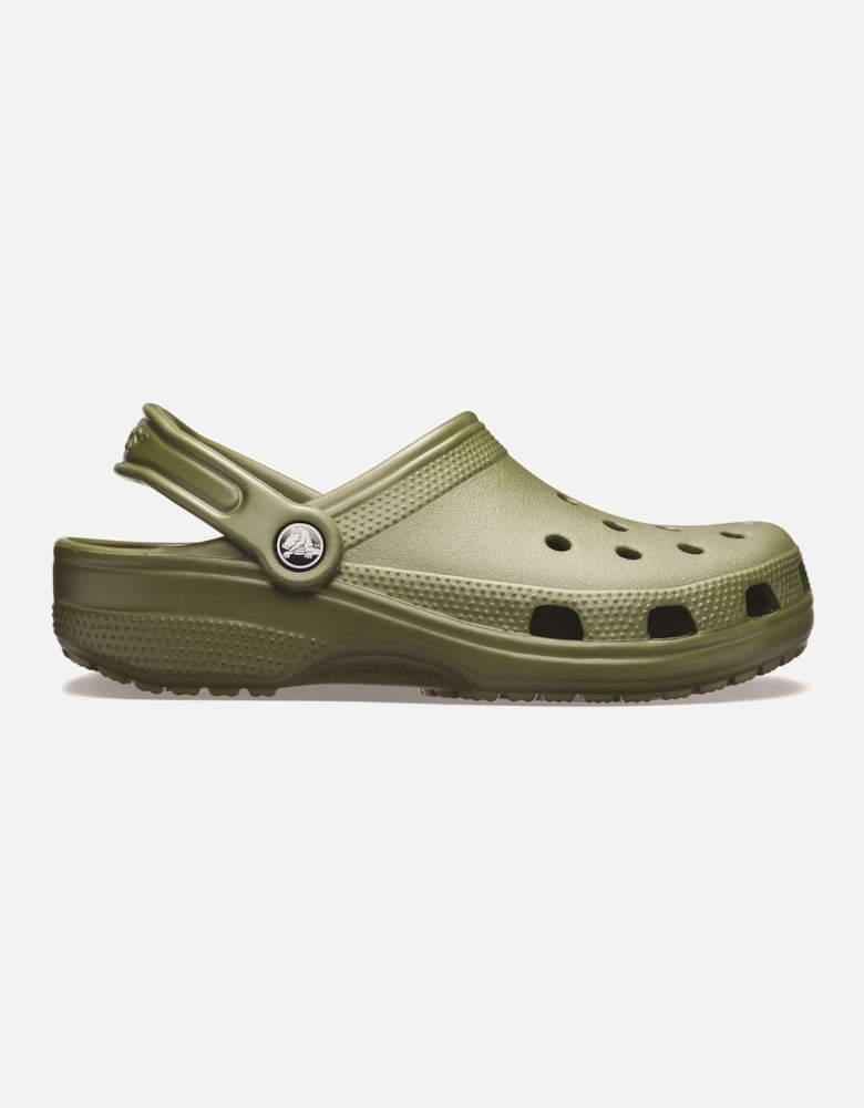 model Classic Clog Female in Army Green