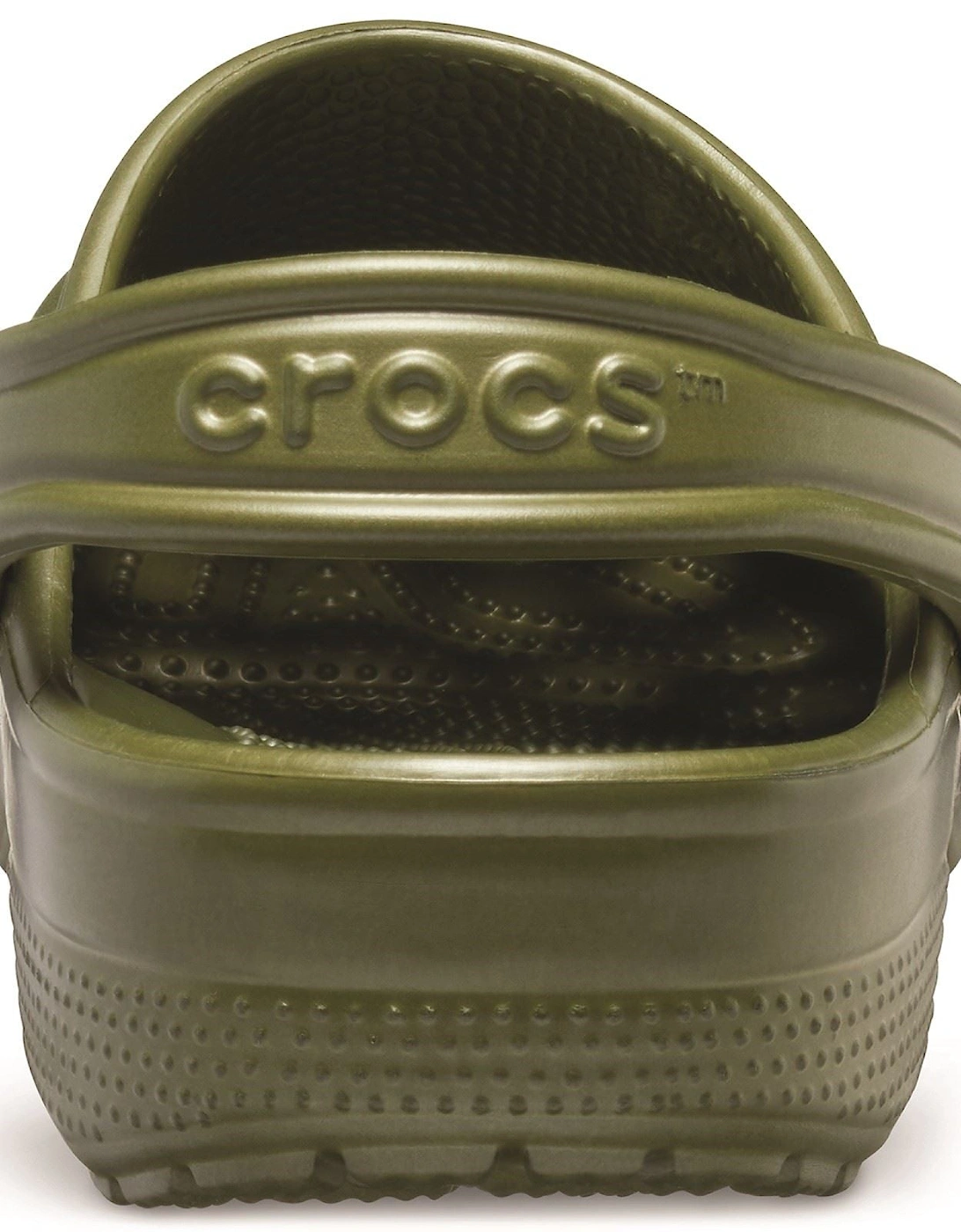 model Classic Clog Female in Army Green