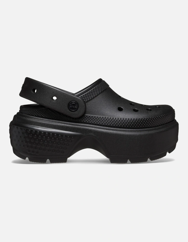 model Stomp Clog Unisex in Black