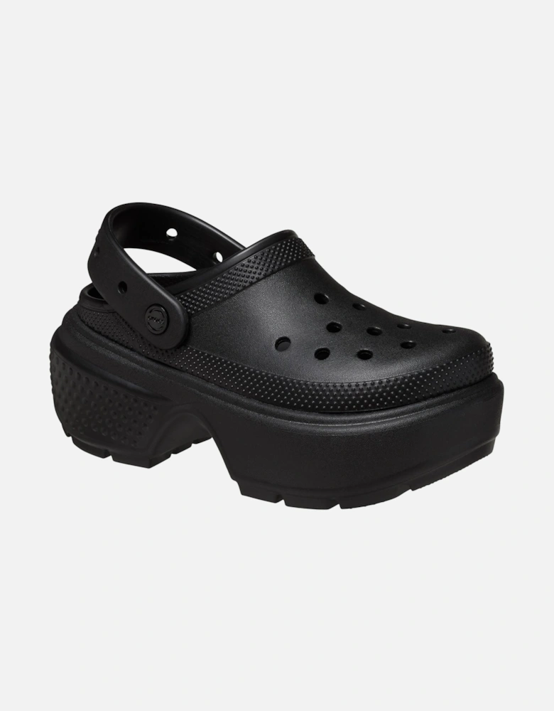 model Stomp Clog Unisex in Black