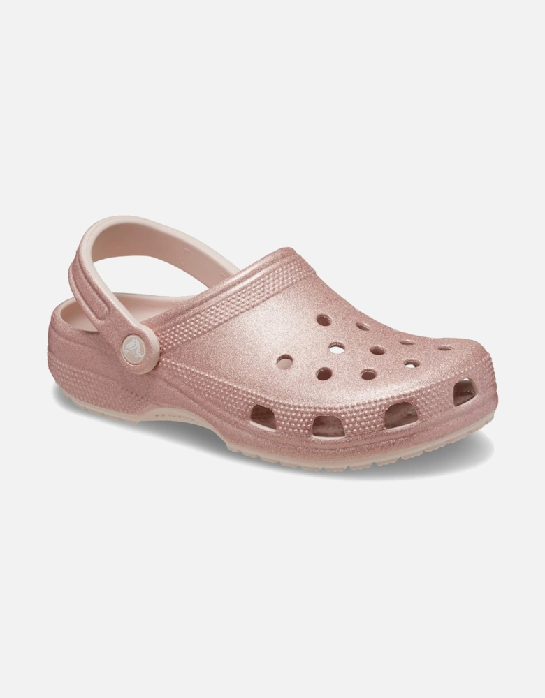 model Classic Glitter Clog Unisex in Quartz