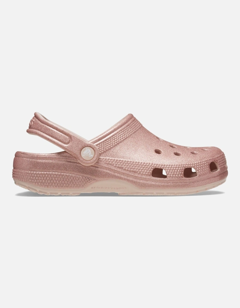 model Classic Glitter Clog Unisex in Quartz