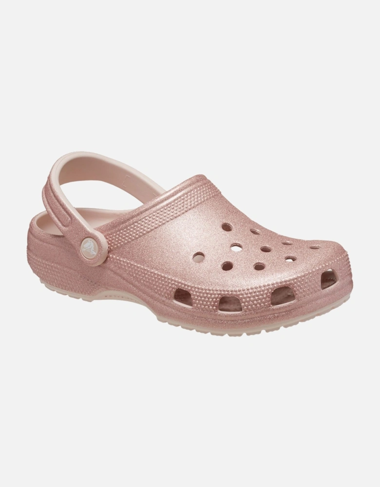 model Classic Glitter Clog Unisex in Quartz