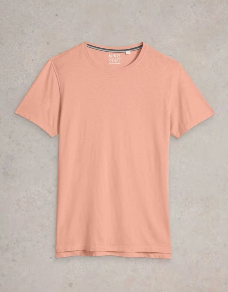 Men's Abersoch Short Sleeve Tee Light Pink