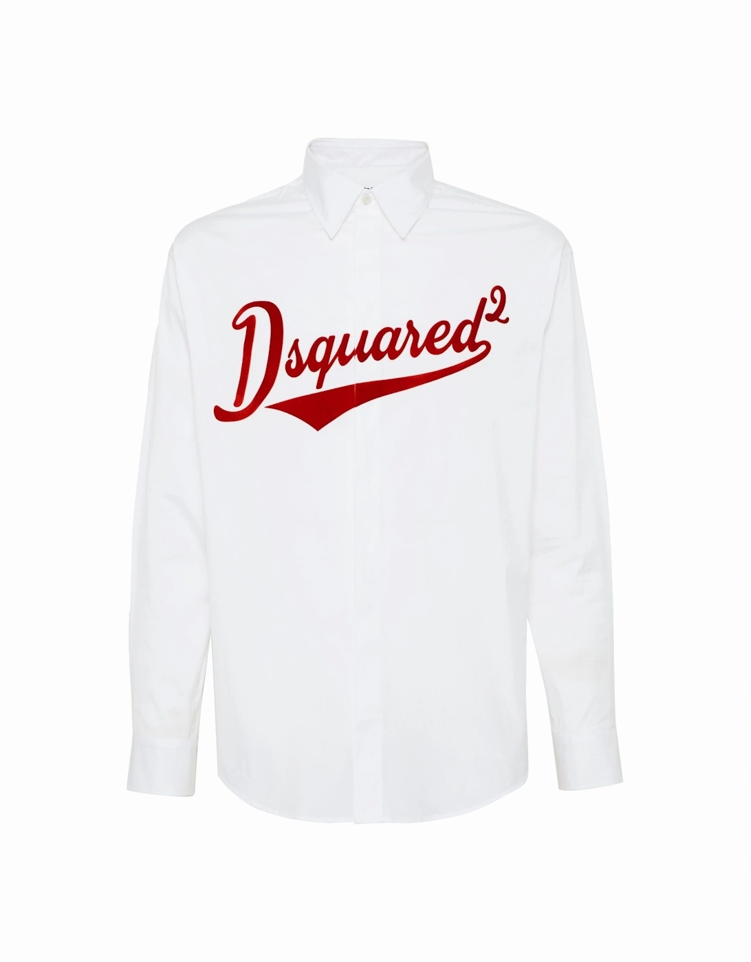 College Branding Cotton Shirt White, 3 of 2