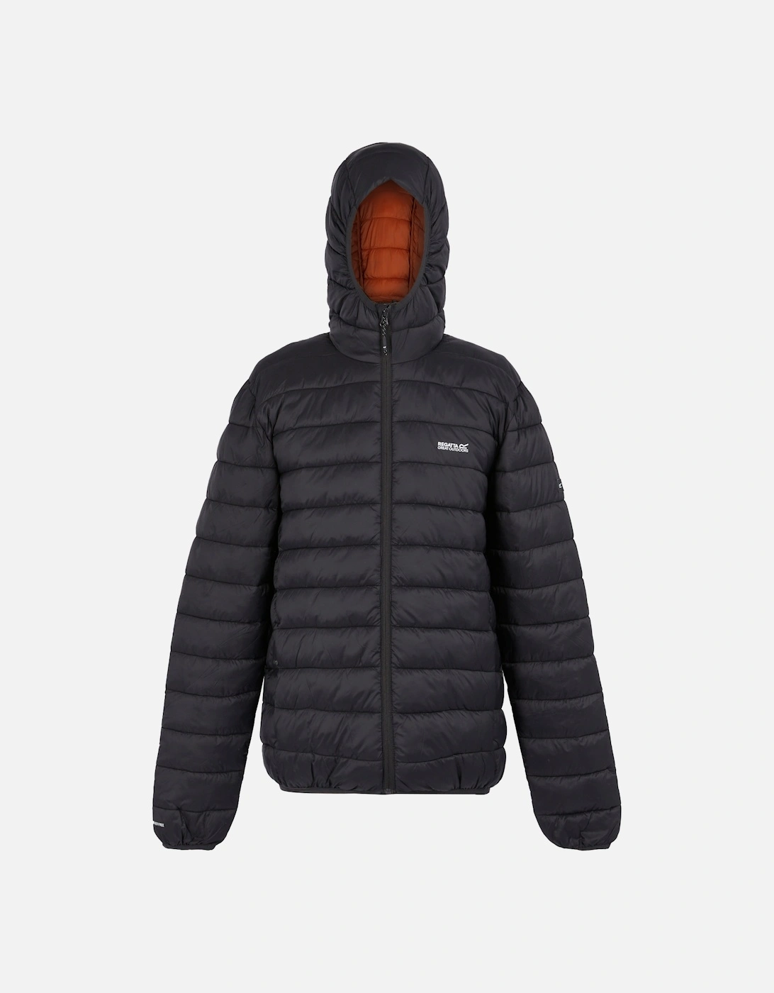 Mens Marizion Baffled Hooded Padded Jacket, 5 of 4