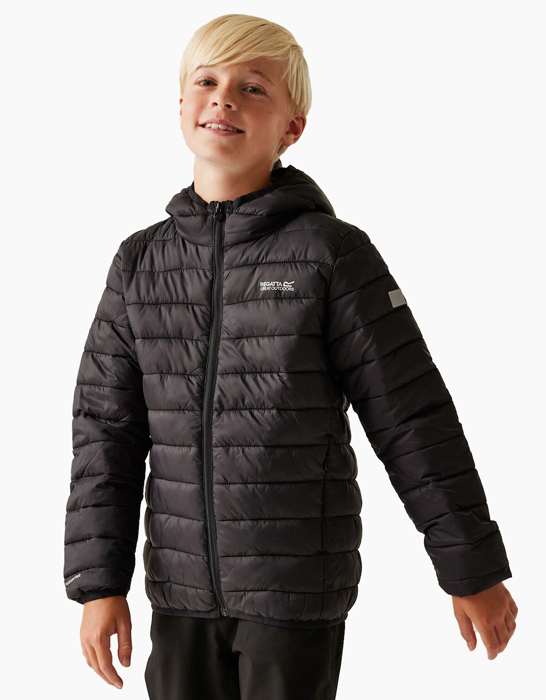 Regatta Regatta Childrens/Kids Marizion Hooded Padded Jacket - Black