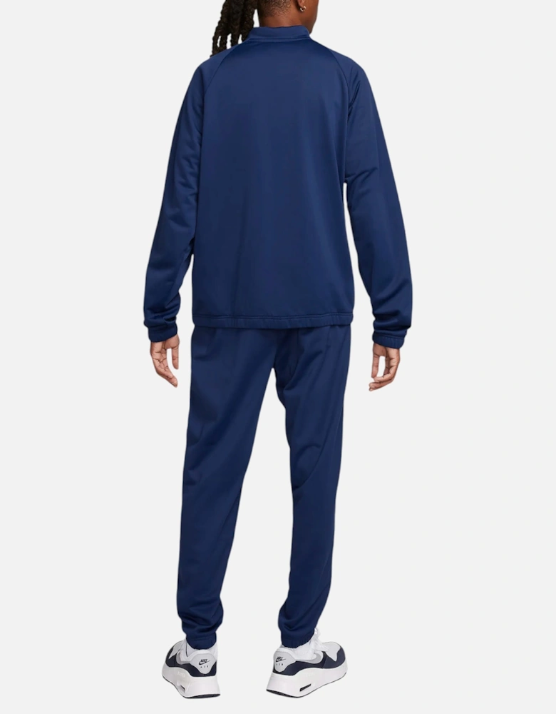 Club Mens Poly-Knit Tracksuits Relaxed Fit Gym Dri Fit Polyester Tracksuit