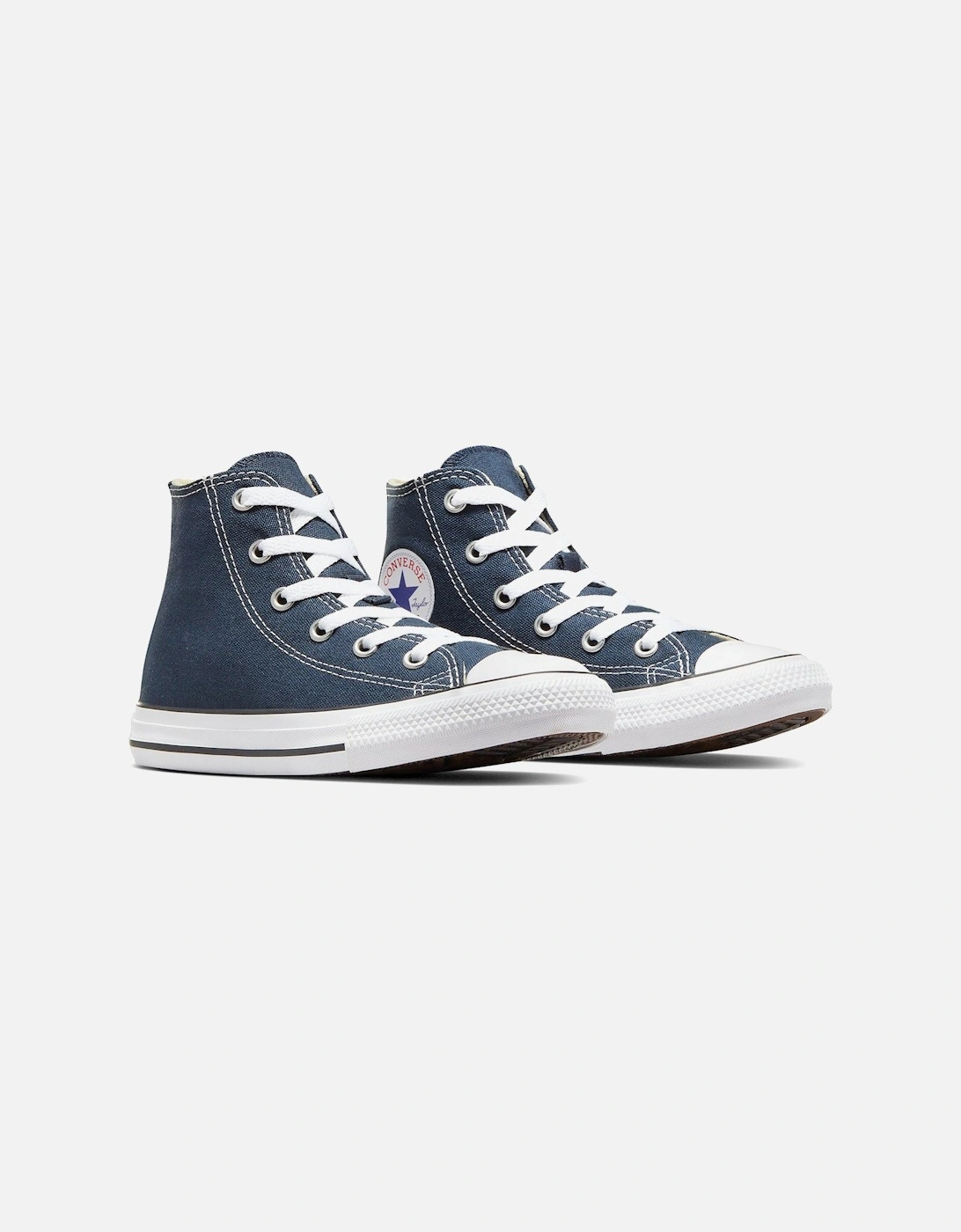 Unisex Kids Hi Top Trainers - Navy