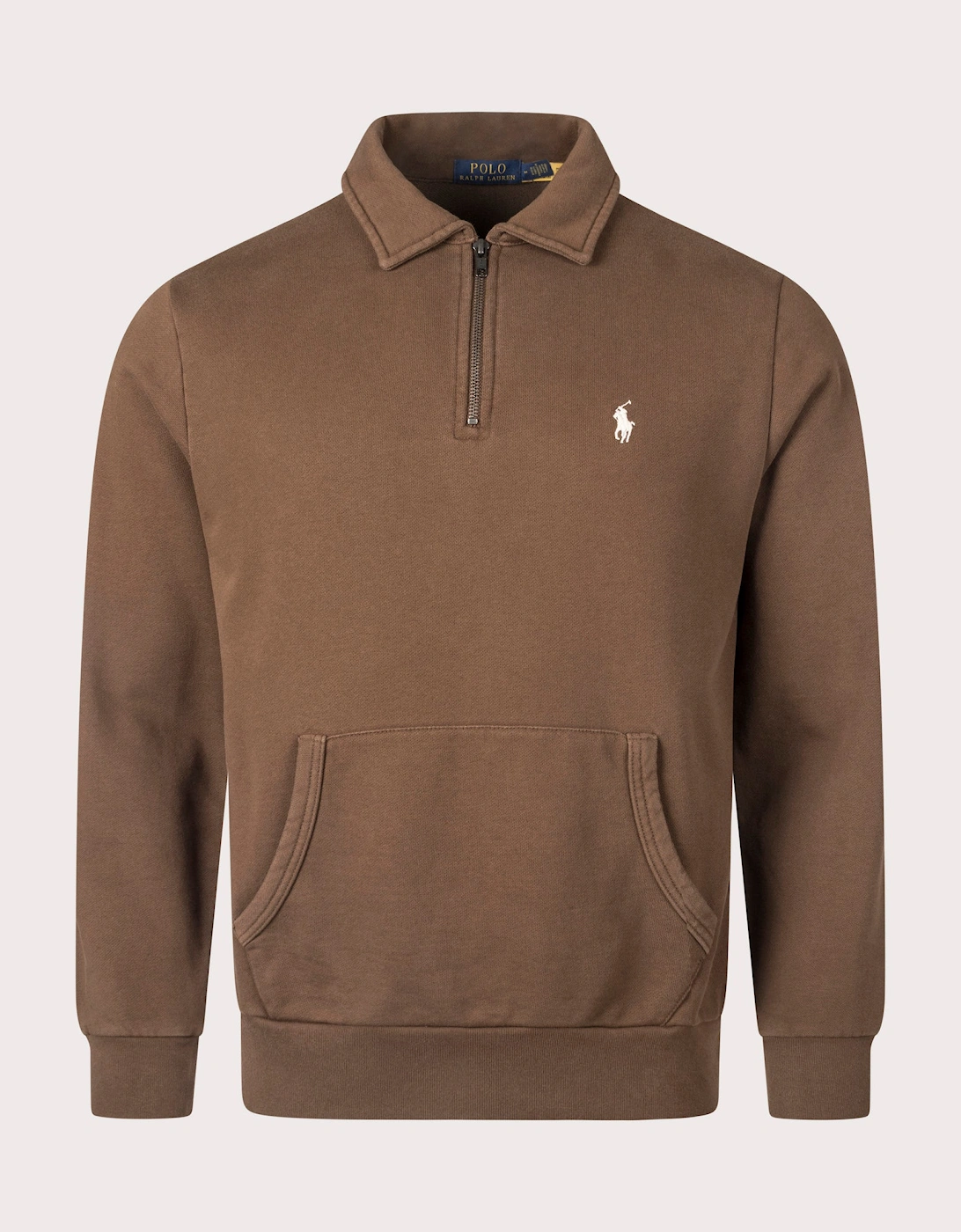 Quarter Zip Loopback Terry Sweatshirt, 4 of 3