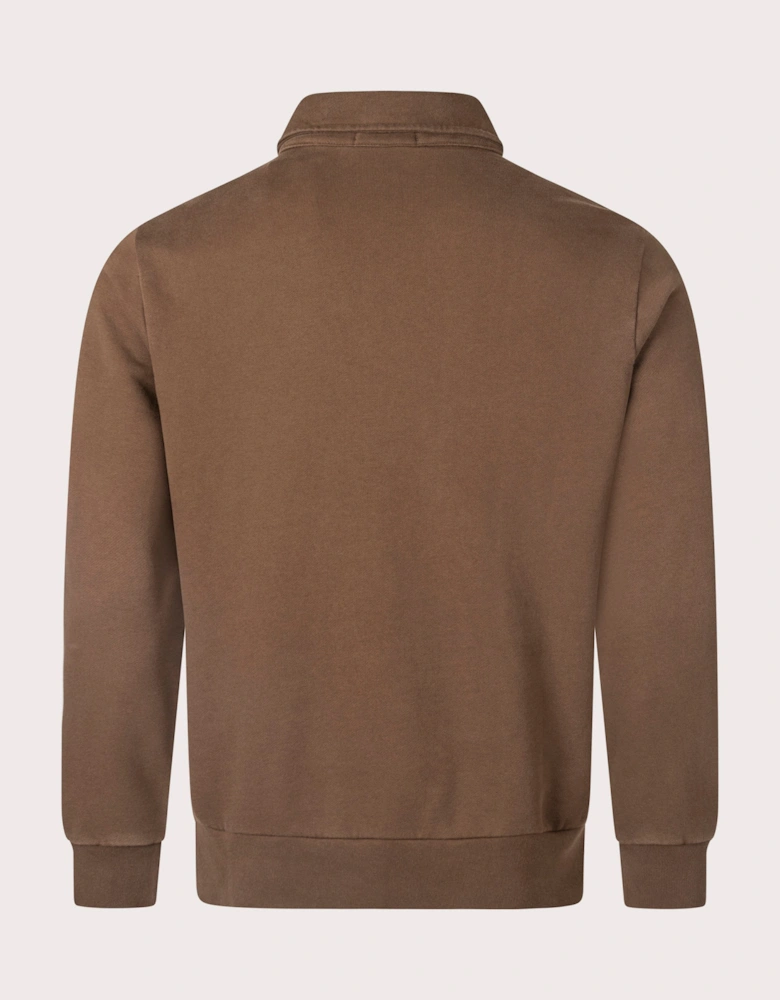 Quarter Zip Loopback Terry Sweatshirt