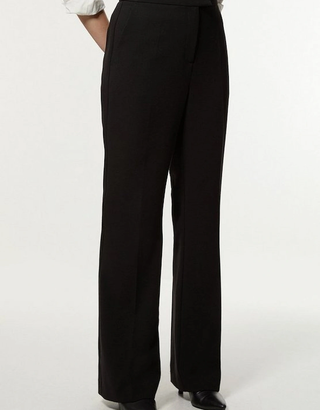 Compact Stretch Essential Tailored Straight Leg Trouser