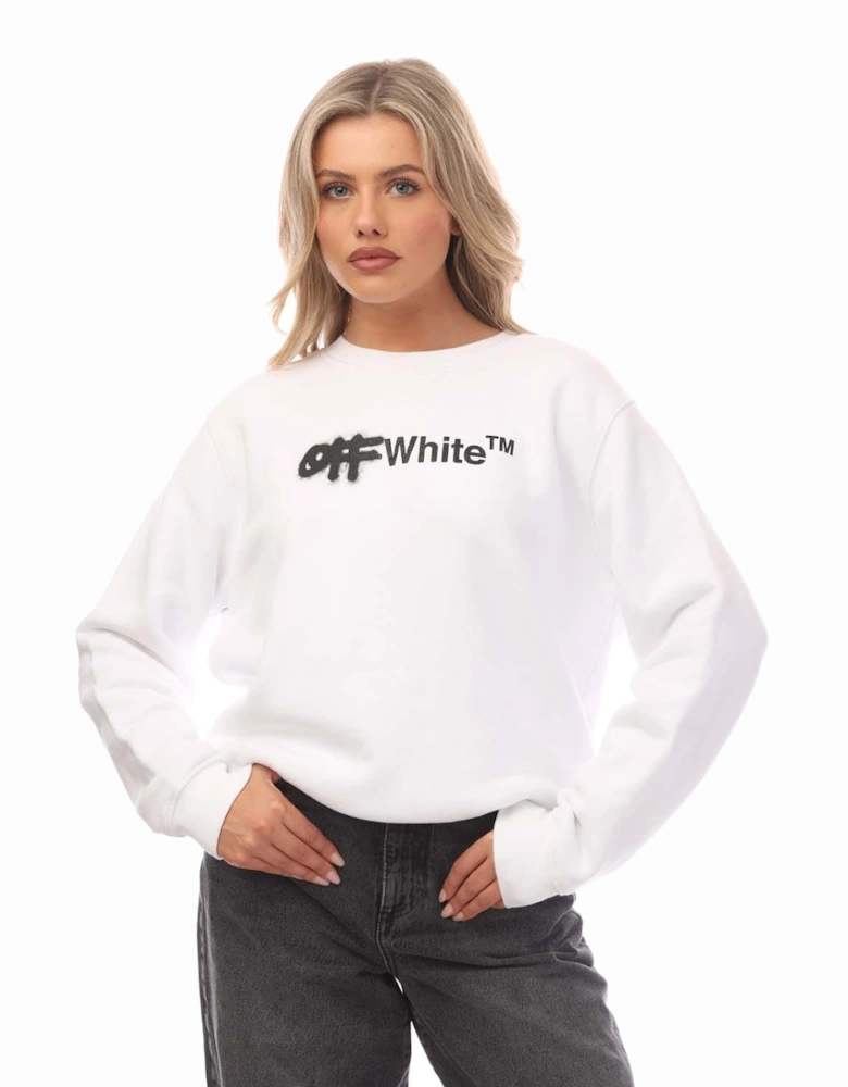 Spary Helvetica Regular Crewneck Sweatshirt