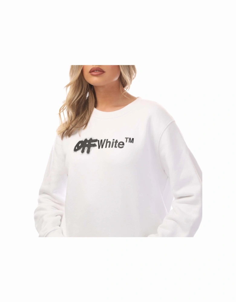 Spary Helvetica Regular Crewneck Sweatshirt