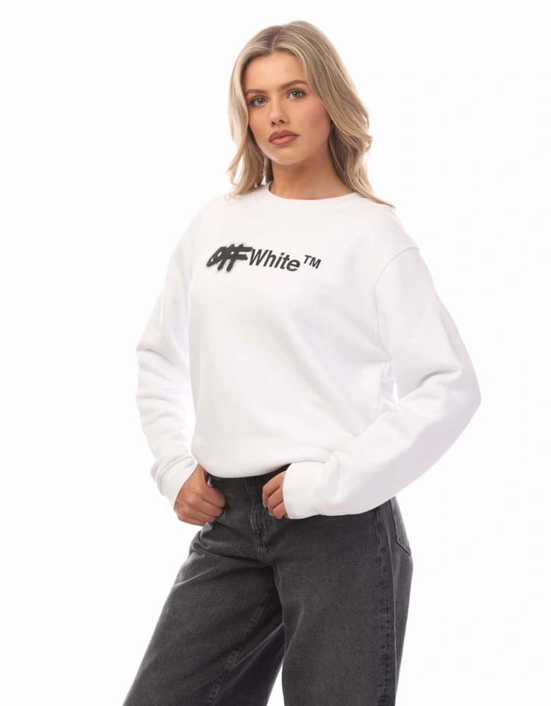 Spary Helvetica Regular Crewneck Sweatshirt