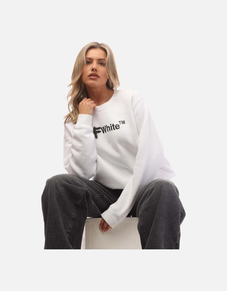 Spary Helvetica Regular Crewneck Sweatshirt