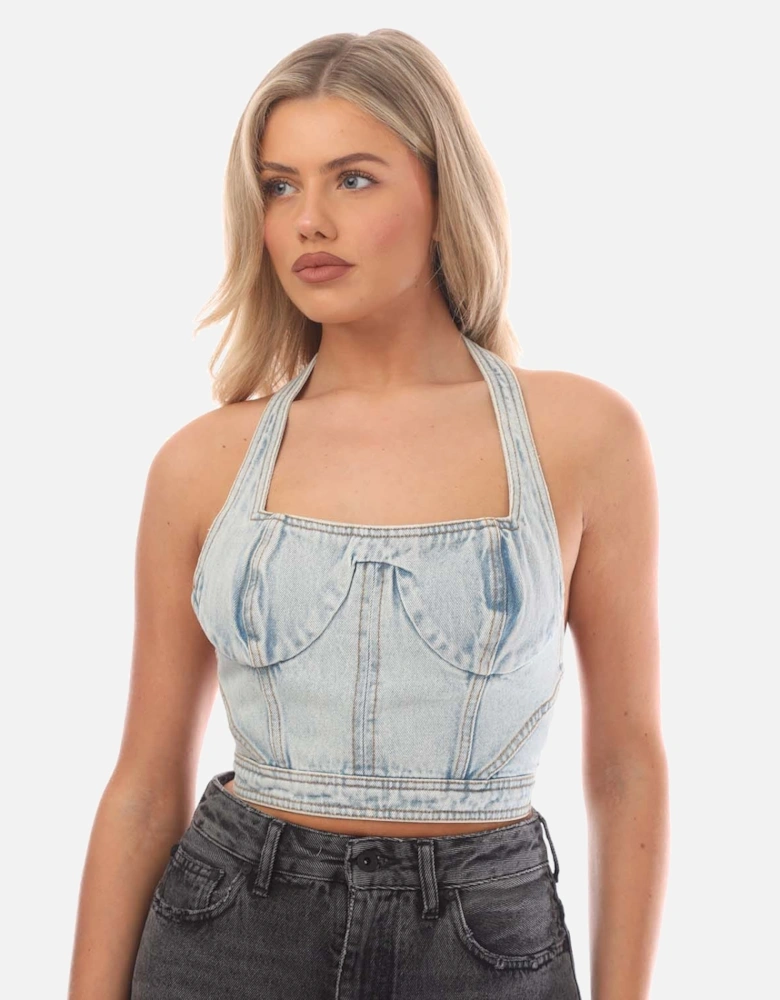 Denim Bra