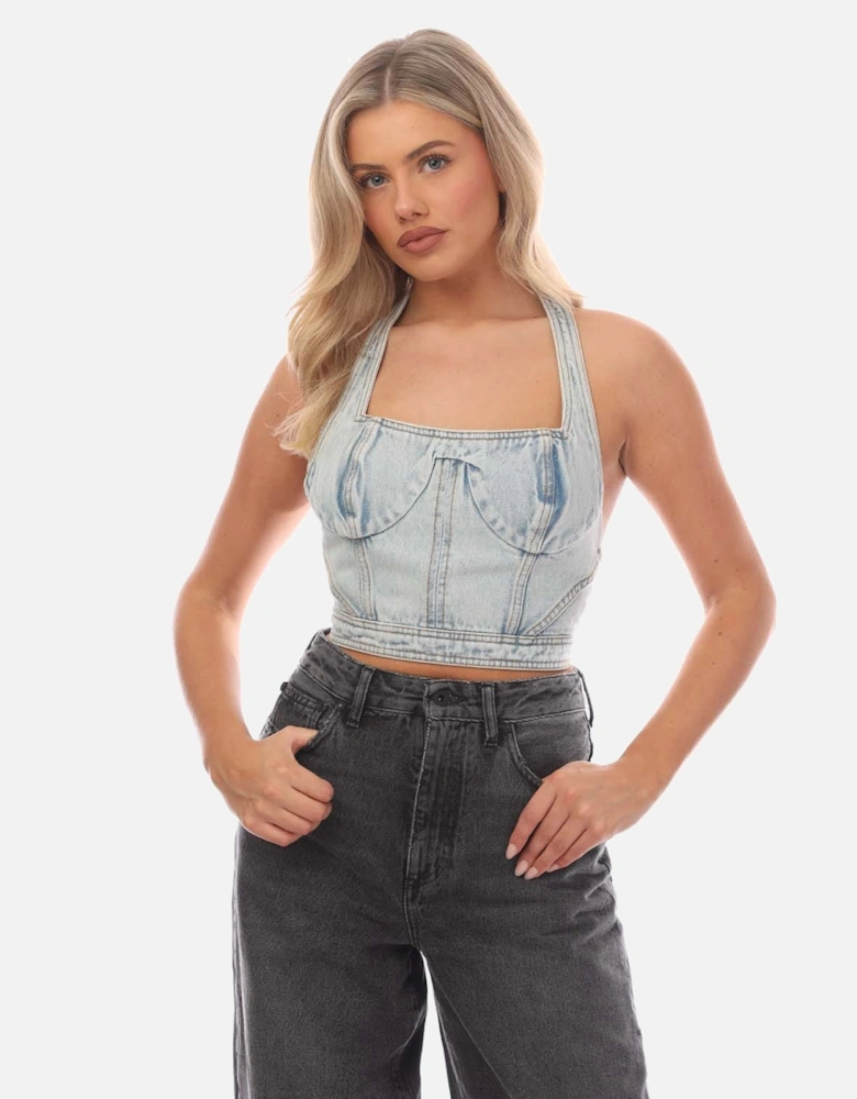 Denim Bra