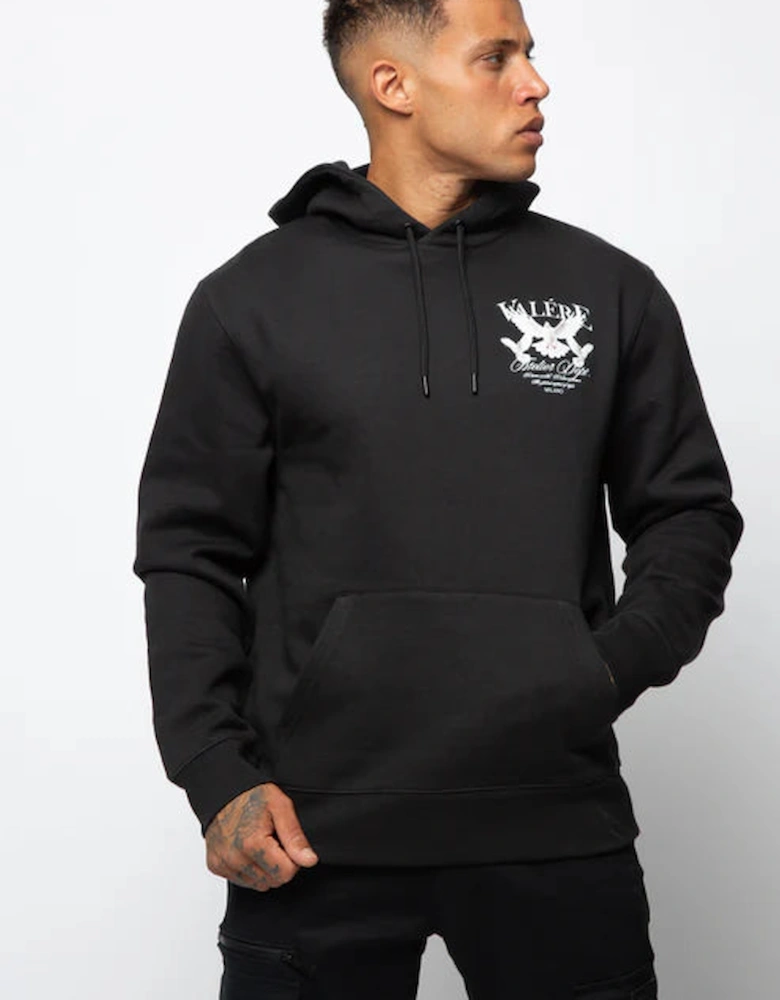 Pertuso Dove Hoodie - Black