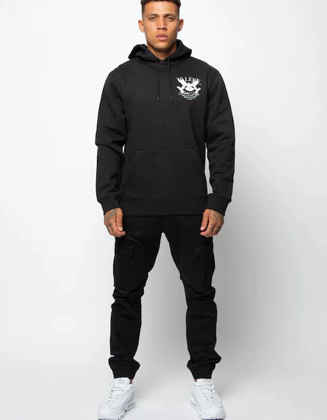 Pertuso Dove Hoodie - Black