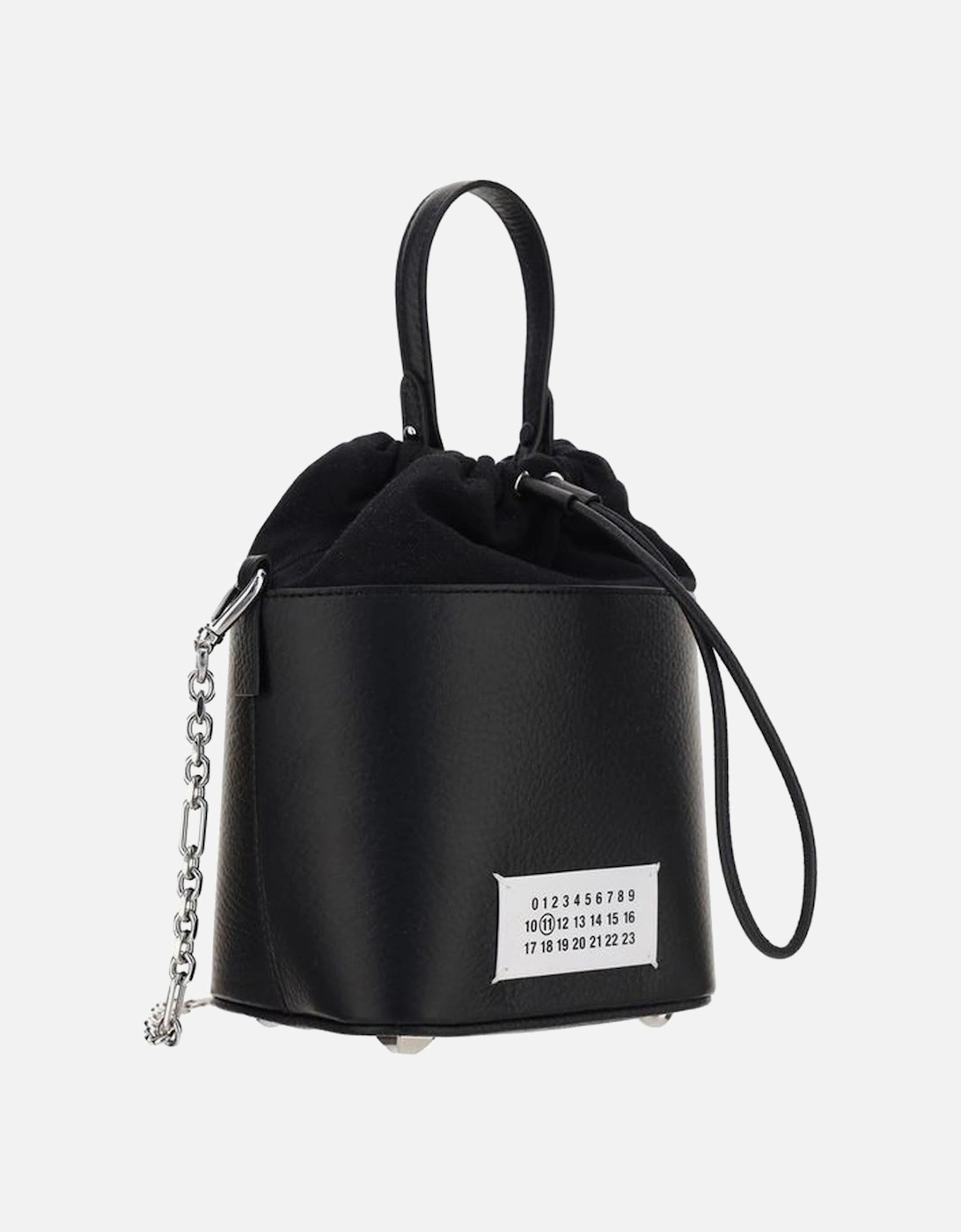 Margiela Glam Slam Bucket Bag Women Black Messenger Bags