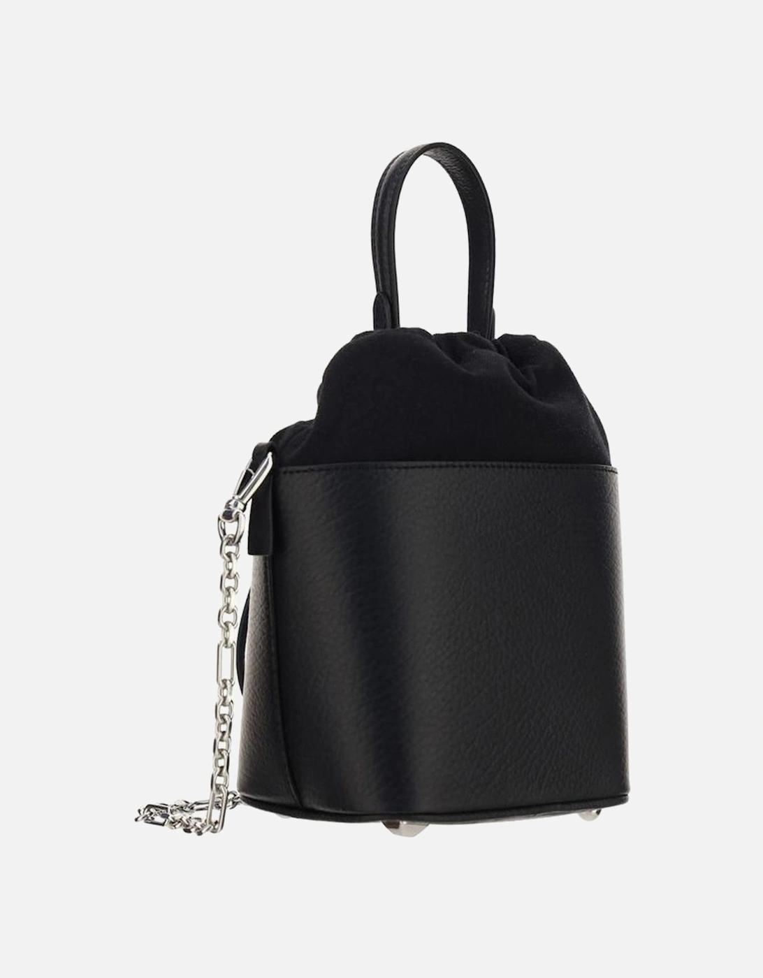 Margiela Glam Slam Bucket Bag Women Black Messenger Bags