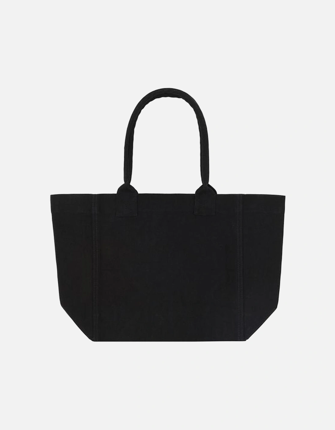 Cotton Yenky Small Tote Bag with Monogram Women - Black Shoulder Bags