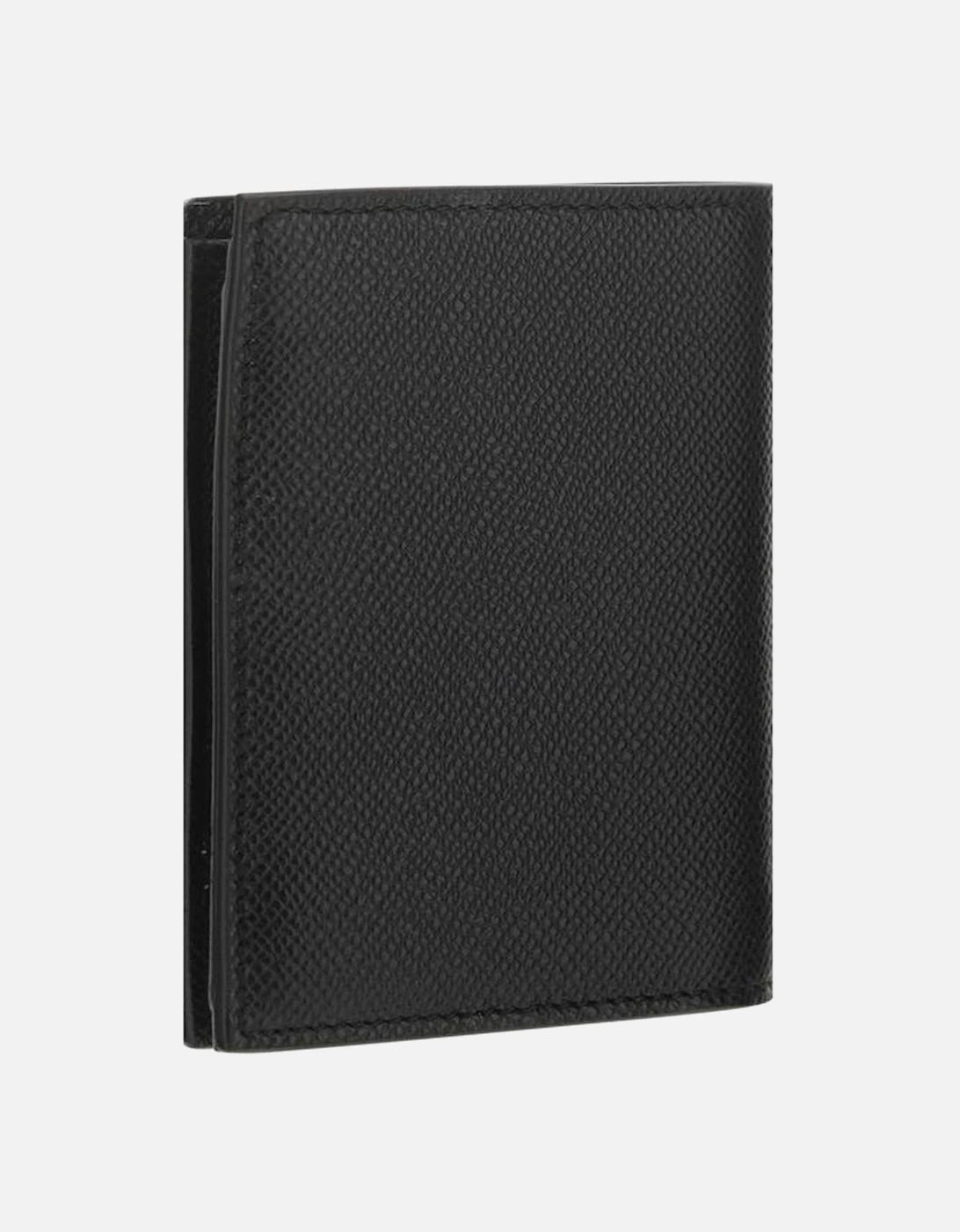 Calfskin Wallet with Coin Pocket and Card Slot Women - Black