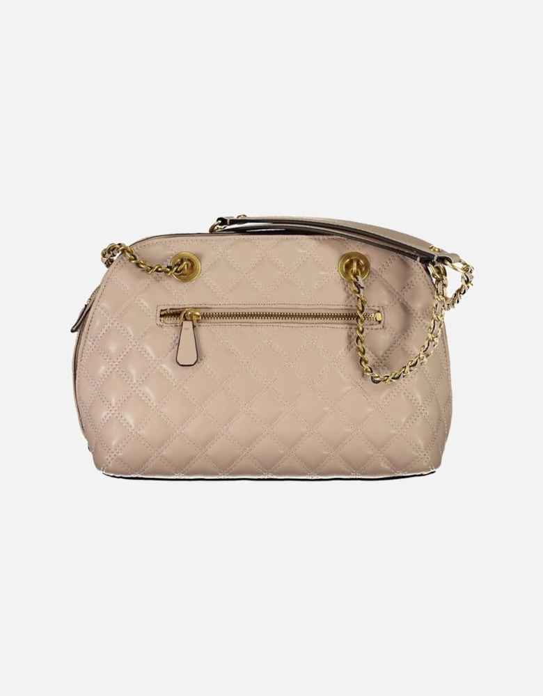 Giully Bag with Chain Handles and Multiple Pockets Women - Beige