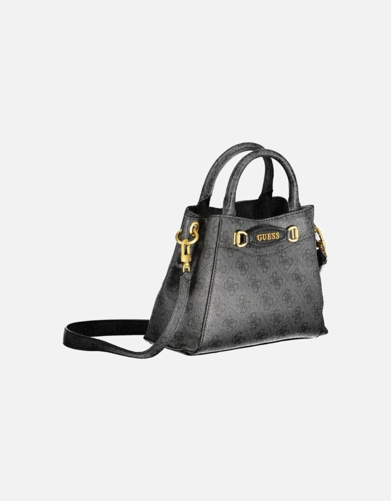 Logo Mini Bag with Adjustable Strap Women - Gray Handbags