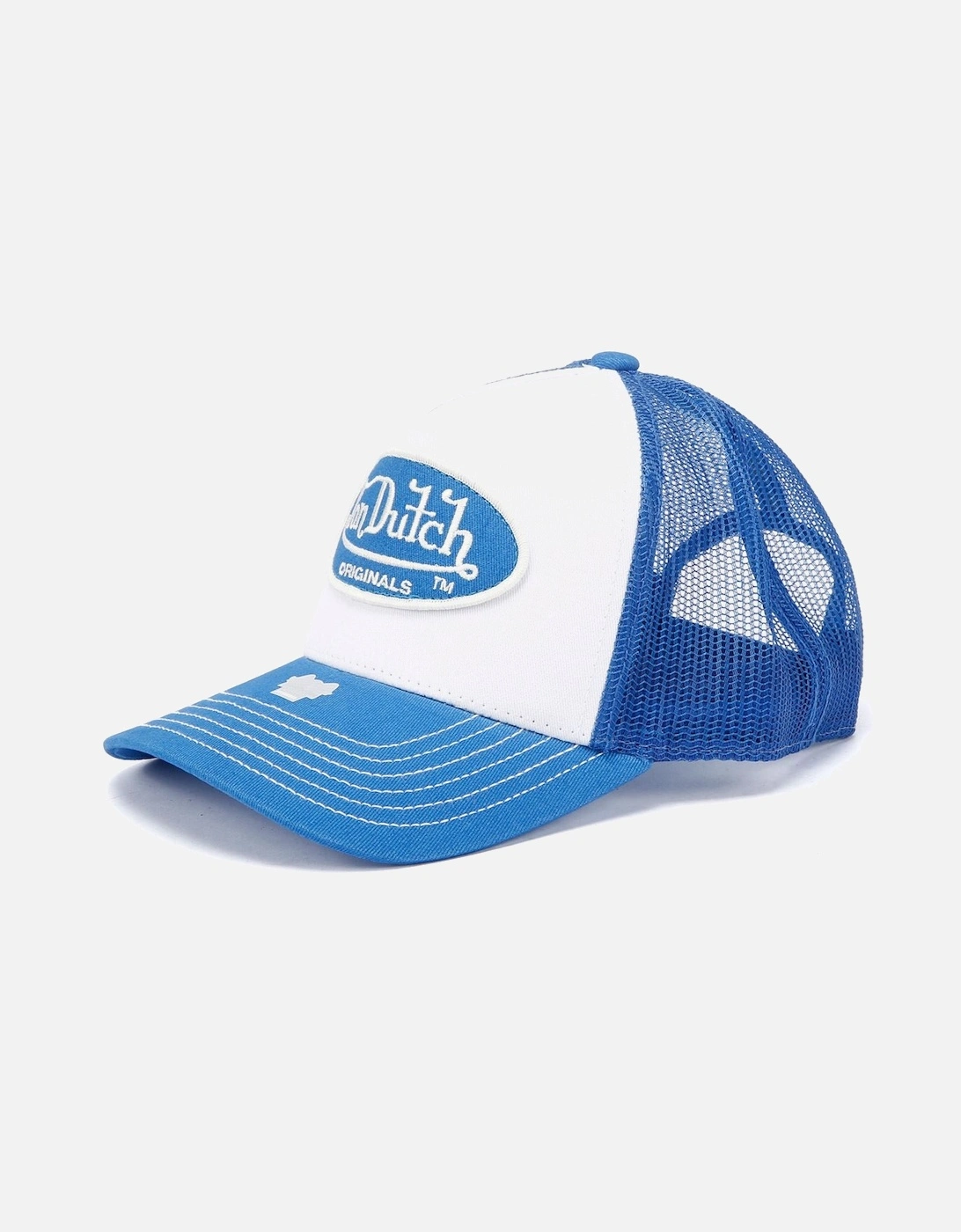 Trucker Boston Cotton White/Blue Caps