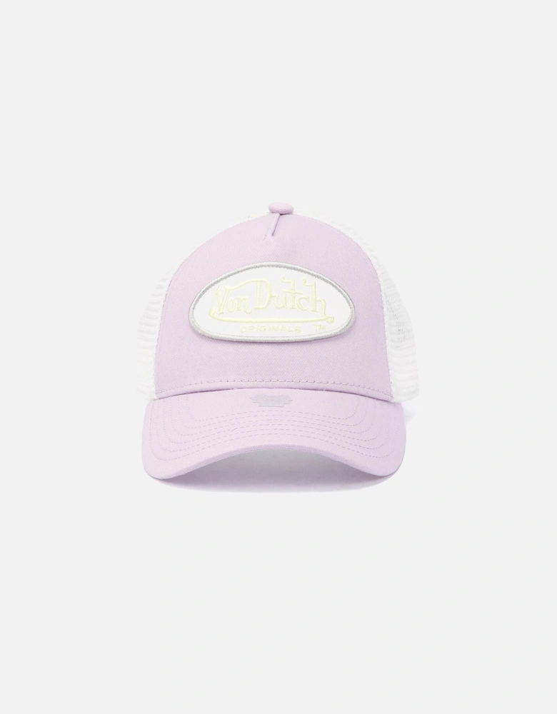 - 7030438 UNISEX ACC TRUCKER BOSTON CAP LILAC/WHITE