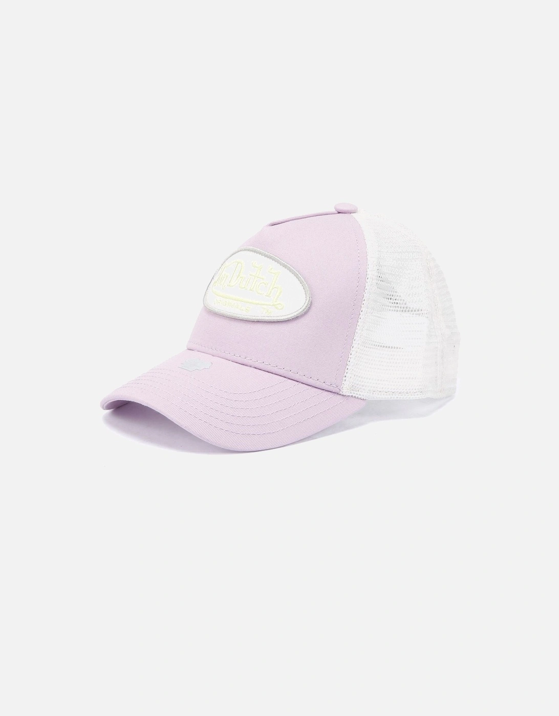 - 7030438 UNISEX ACC TRUCKER BOSTON CAP LILAC/WHITE